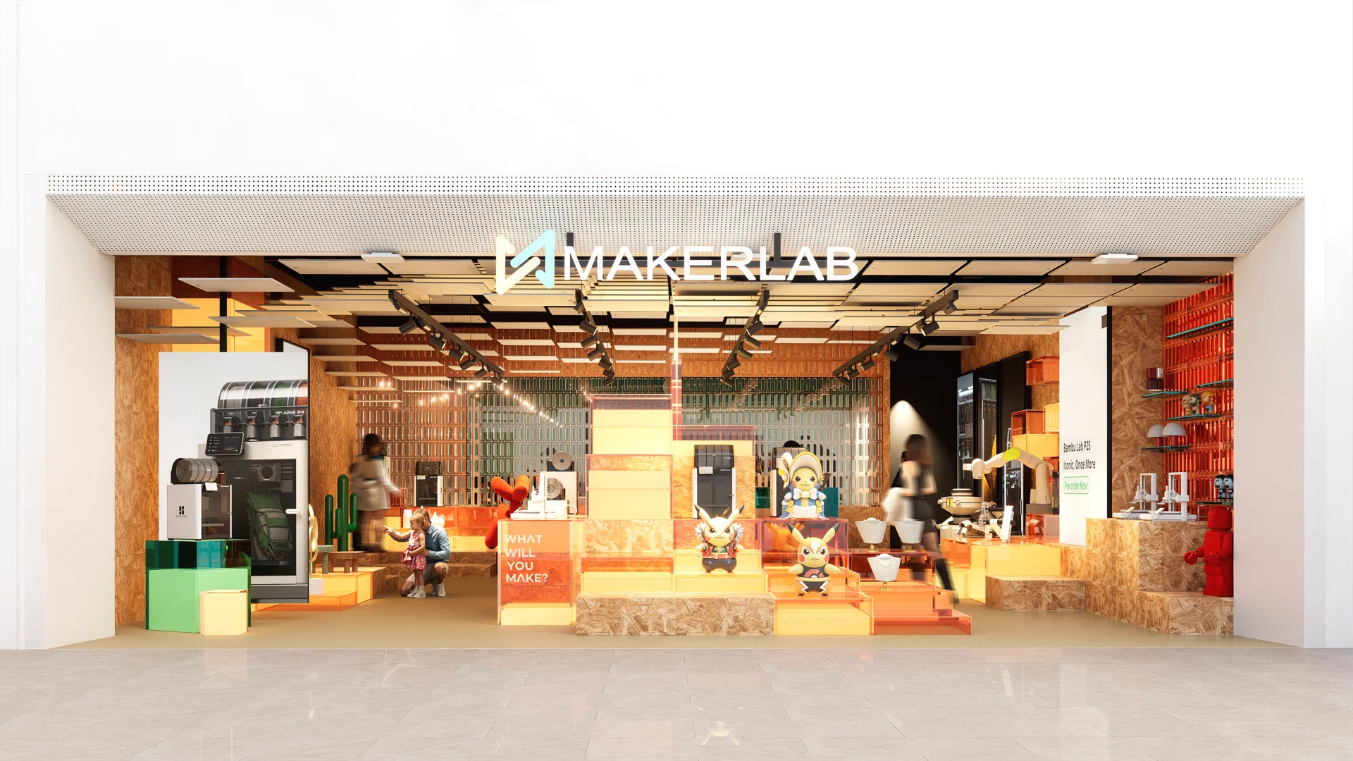 Makerlab Ayala Malls Manila Bay interior